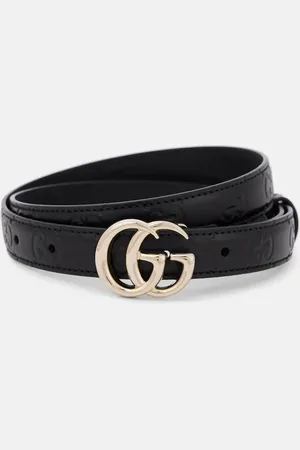 Gucci Cinturón GG Marmont de piel