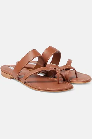 Manolo Blahnik Sandalias Susacru de piel