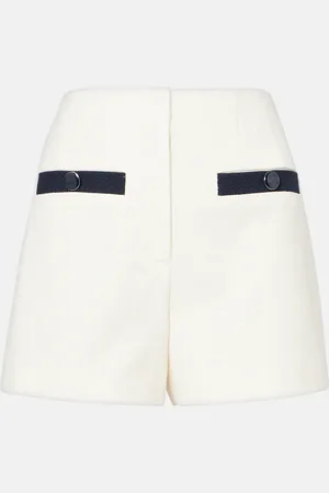 VERONICA BEARD Shorts Gershwin de mezcla de algodón