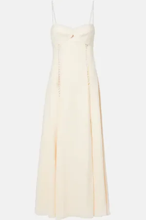 JOHANNA ORTIZ Vestido midi Catamaran Ventures