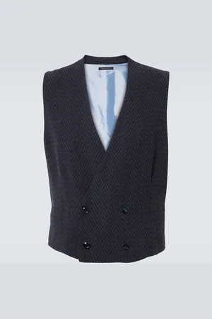 Giorgio Armani Chaleco cruzado