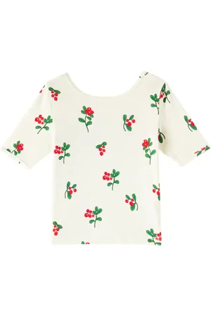Mini Rodini Camisa Lingonberries de algodón