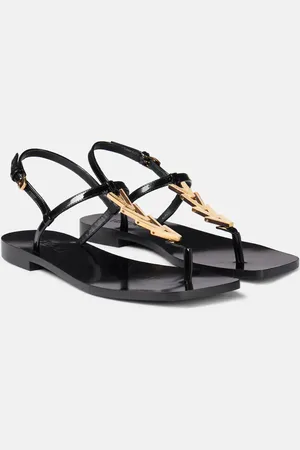 VERSACE Sandalias V2025 Chain de piel