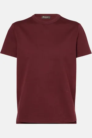 Loro Piana Camiseta de jersey de algodón