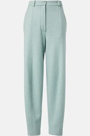 Loro Piana Pantalones tapered de mezcla de cachemir