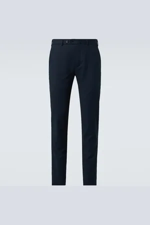 Loro Piana Pantalones Pantaflat de mezcla de algodón