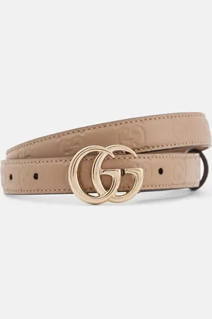Gucci Cinturón GG Marmont de piel
