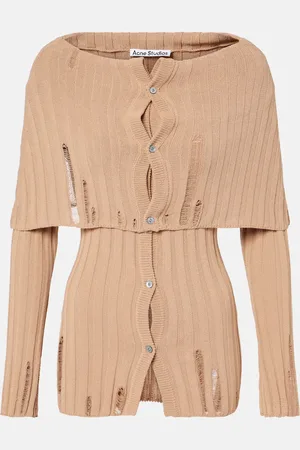 Acne Studios Cárdigan en mezcla de algodón