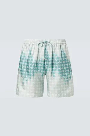 AMIRI Shorts MA Quad de seda estampados