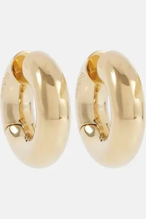 Saint Laurent Pendientes de aro Tube