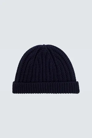 Loro Piana Gorro acanalado Moltrasio de algodón