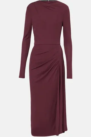 Erdem Vestido midi de crepé de jersey