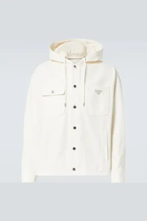Prada Chaqueta de denim con capucha
