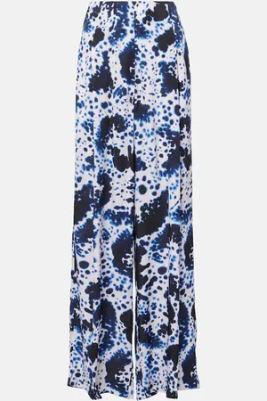 DRIES VAN NOTEN Pantalones anchos de tiro alto
