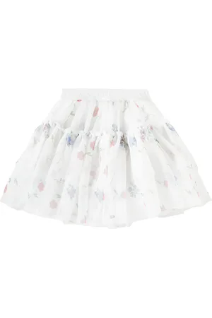 MONNALISA Falda de tul floral