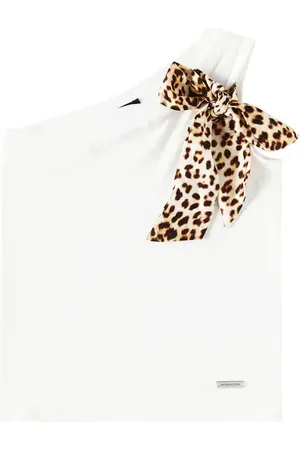 MONNALISA Top con lazo estampado