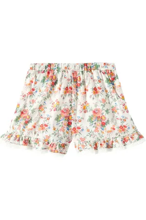 Louise Misha Shorts Vallaloid de gasa de algodón