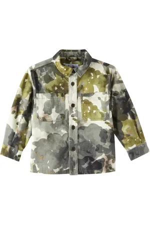 Il gufo Chaqueta en sarga de mezcla de algodón