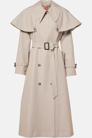 Altuzarra Gabardina Billie de lana virgen con capa