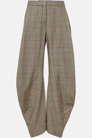 Acne Studios Pantalones barrel de tiro medio