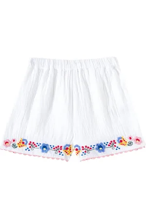 Louise Misha Shorts Vally de gasa de algodón