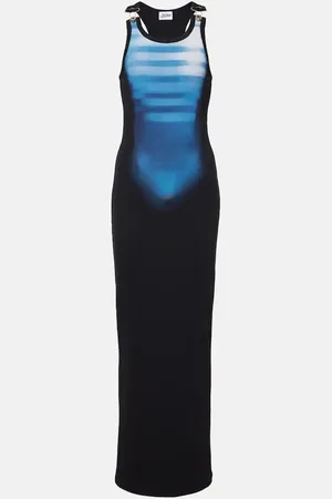 Jean Paul Gaultier Vestido largo Le Male de jersey