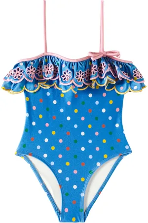 ZIMMERMANN Bañador Everley con lunares bordado