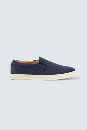 Brunello Cucinelli Zapatillas slip-on de ante