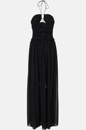 Tom Ford Vestido de fiesta de seda con aberturas