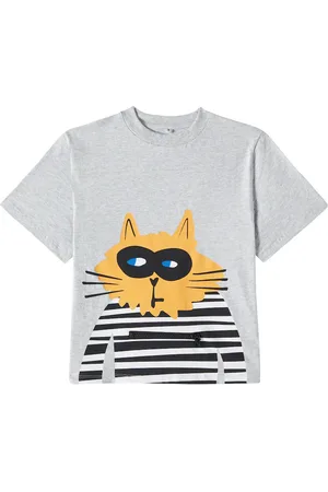 Stella McCartney Camiseta de algodón estampada