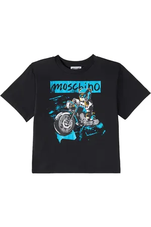 Moschino Camiseta en jersey de mezcla de algodón
