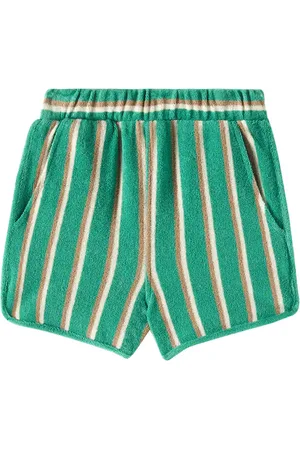 Louise Misha Shorts Jivo de rizo de algodón a rayas