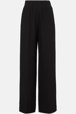 Fforme Pantalones anchos Maud en cady de seda
