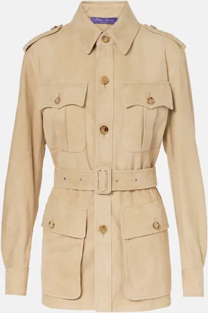 Ralph Lauren Chaqueta Gabbie de ante