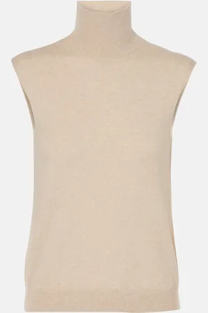 Loro Piana Top de cuello alto de cachemir