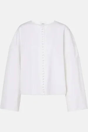 Fforme Chaqueta Fish oversized de algodón