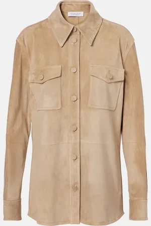 GABRIELA HEARST Sobrecamisa Irene de ante