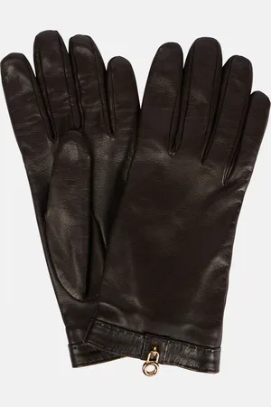 Loro Piana Guantes Nora de piel