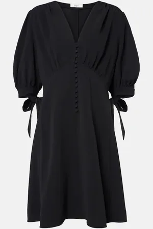 Chloé Chloé Vestido corto de crepé