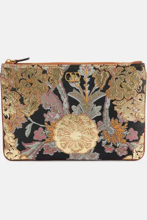 VALENTINO GARAVANI Pouch VLogo Signature Small en jacquard