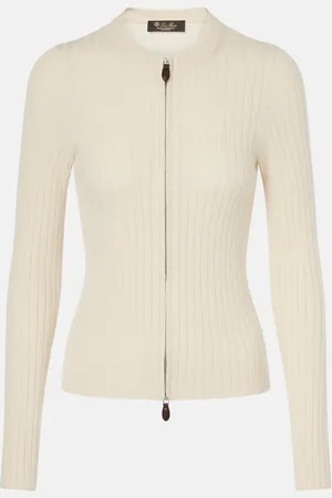 Loro Piana Chaqueta Coste de cachemir acanalado
