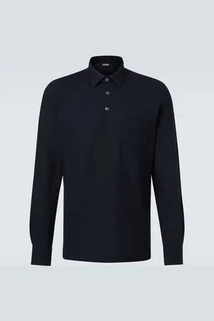 Ermenegildo Zegna Polo de algodón con logo
