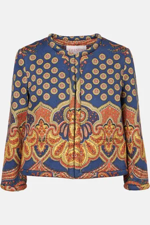 VALENTINO Chaqueta Voyage Imaginaire de algodón