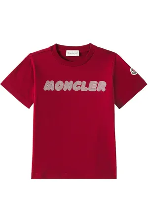 Moncler Camiseta en jersey de algodón con logo