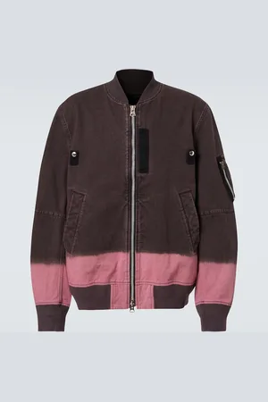 SACAI Chaqueta de algodón con efecto degradado