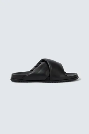 Rick Owens Sandalias Donut Granola de piel