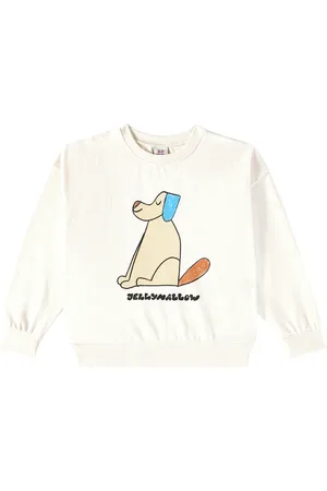 Jelly Mallow Sudadera Mr.Dog de algodón