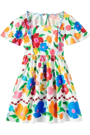 FÁBULA Fábula Vestido Joana de algodón bordado