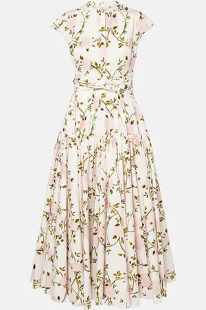 Giambattista Valli Vestido de fiesta de algodón floral