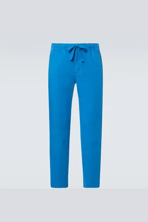 Orlebar Brown Pantalones Alex rectos de mezcla de lino